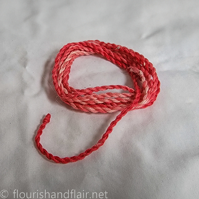 Two toned cording - pink