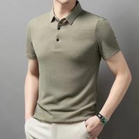 Men's Short Sleeve Solid Color T-shirts - Thumbnail 1