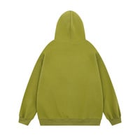 Cute plush puppy embroidered hooded sweatshirt - Thumbnail 1