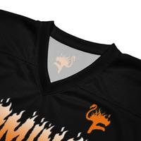 FLAMINGo Racing Jersey Black/Orange - Thumbnail 8