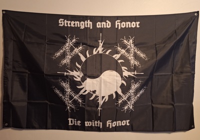 Official Biological Warfare Band Flag 3X5 FT