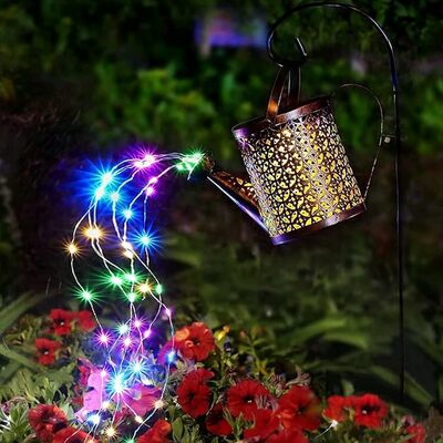 Solar watering can light outdoor waterproof shower light led fairy - Thumbnail 3
