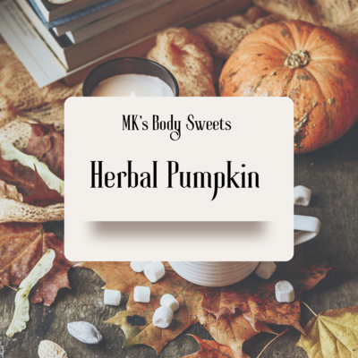 Herbal/woodsy pumpkin mini wax sampler 