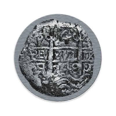 Coin Sunken Treasure Embroidered Patch No. 5