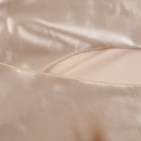 Mercerized one-shoulder slit dress - Thumbnail 3