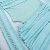 Retro niche glitter tube top slim fit dress - Thumbnail 4