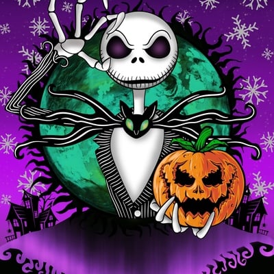 King of pumpkins print - Thumbnail 1