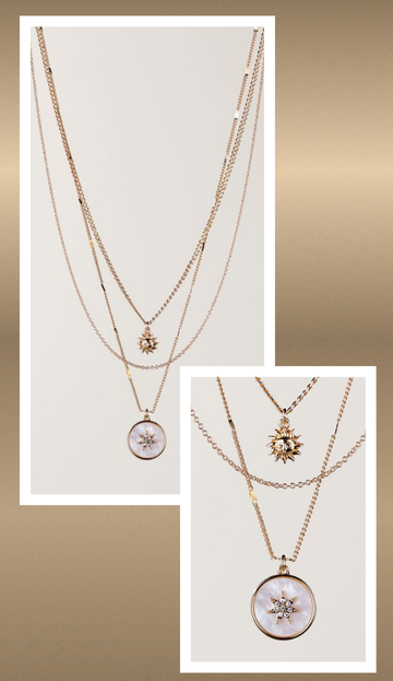 Celestial Shine Layered Necklace