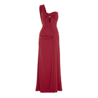 Temperament and fashionable one-shoulder backless dress - Thumbnail 1