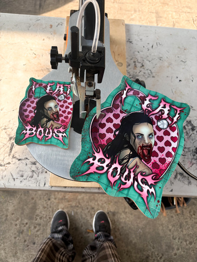 Jennifer's Body Woodcut (All Sizes)