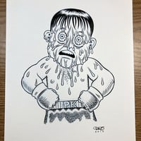Parody King Final Pen & Ink Original Art - Thumbnail 1