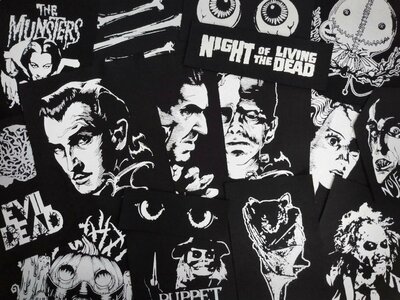 Horror Mystery Sew-on Patch Packs