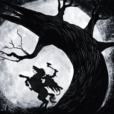 Sleepy hollow print - Thumbnail 1