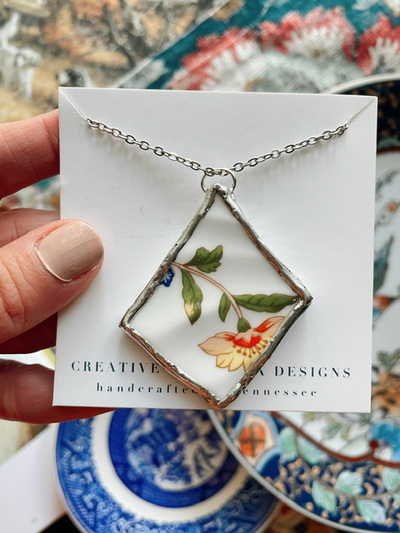 “Beauty in the Broken” necklace no.08