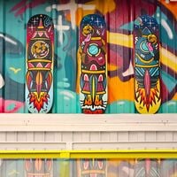 Art Skateboard by Topo "Trajectory 924" - Thumbnail 7