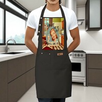 "You'll Eat It and You'll Like It!" Retro 1950s Housewife Kitchen Apron | Free Ship - Thumbnail 2