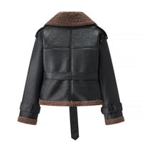 Street Fashion Casual Fur Coat - Thumbnail 1
