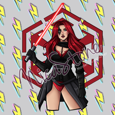 Dark side - sticker