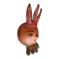 Coconut mask. Collectibles. Home decoration. Wall decoration. Interior decoration. Mexican mask. Mexican craft. Mexican Folk Art. - Thumbnail 1