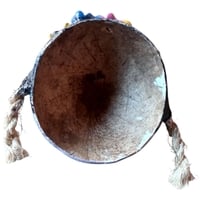 Vibrant Coconut mask. Collectibles. Home decoration. Wall decoration. Interior decoration. Mexican mask. Mexican craft. Mexican Folk Art. - Thumbnail 3