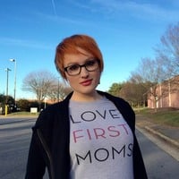 Love First Moms T-Shirt - Thumbnail 2