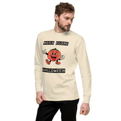 Maga clone halloween unisex premium sweatshirt