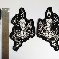 Moths & Candles Victorian Goth Patch - Thumbnail 2