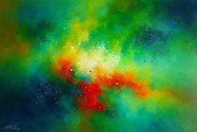 Stellar Reverie Abstract