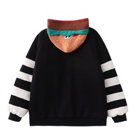Harajuku Hamburger Embroidered Bomber Jacket - Thumbnail 2
