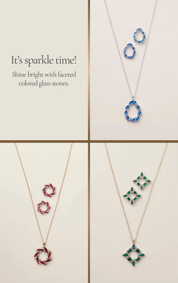 Festive Facets Necklace & Earring Set