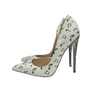 Graffiti high heels 12CM  2 colors - Thumbnail 2