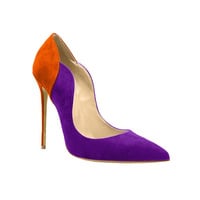 Fashion heels splicing stiletto party shoes for women 5 colors - Thumbnail 10