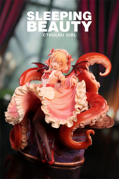 Bishoujo ArTToy by Weartdoing "Sleeping Beauty-Cthulhu Girl-Crimson Tide"