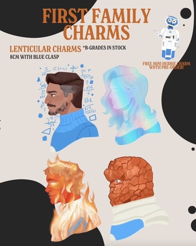 First Family Lenticular Charms [PREORDER]