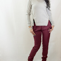 RUCHED HARLEM PANTS - Thumbnail 2