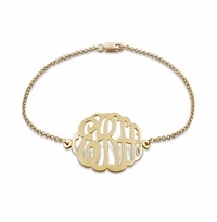 Script Monogram Bracelet (Ships 5 days from order date)