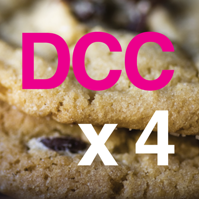 Dark chocolate chip 4-pack