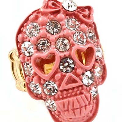 Strawberry skull candy.
