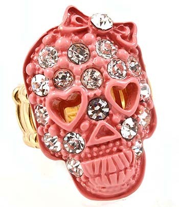 Strawberry skull candy.