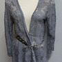 Women's grey lace top-2