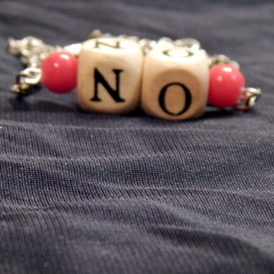 Alphabet bead necklaces