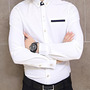 Fashion Korean Style Slim Long Sleeves Causal Shirts 907ASJ-CS33-53-Pink-3