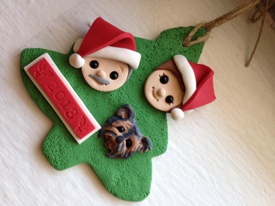 Custom Tree Ornaments 3 figures
