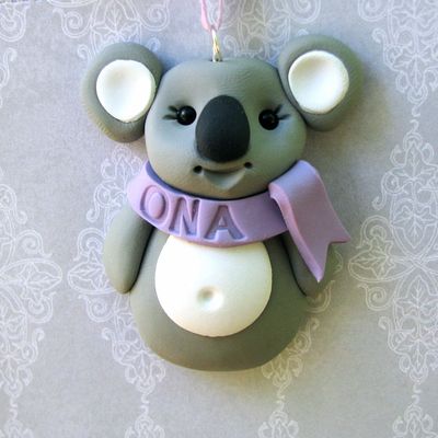 koala Ornament handmade and customize