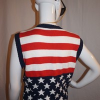 Vintage Flag Vest, Size S - Thumbnail 3