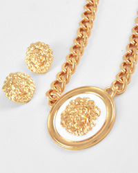 Lion necklace set