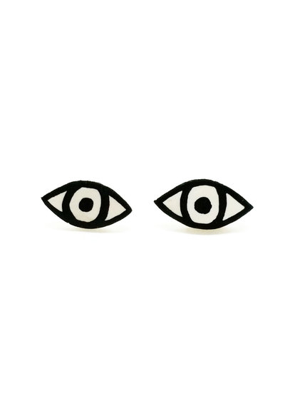 Evil Eye Stud Earrings