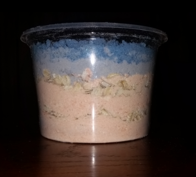 Orange Lavender Ombre Jar