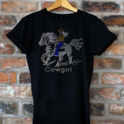Cowgirl horse