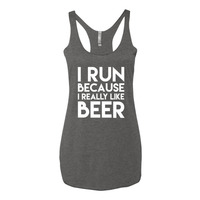 I Really Like Beer Women's tank top - Thumbnail 2